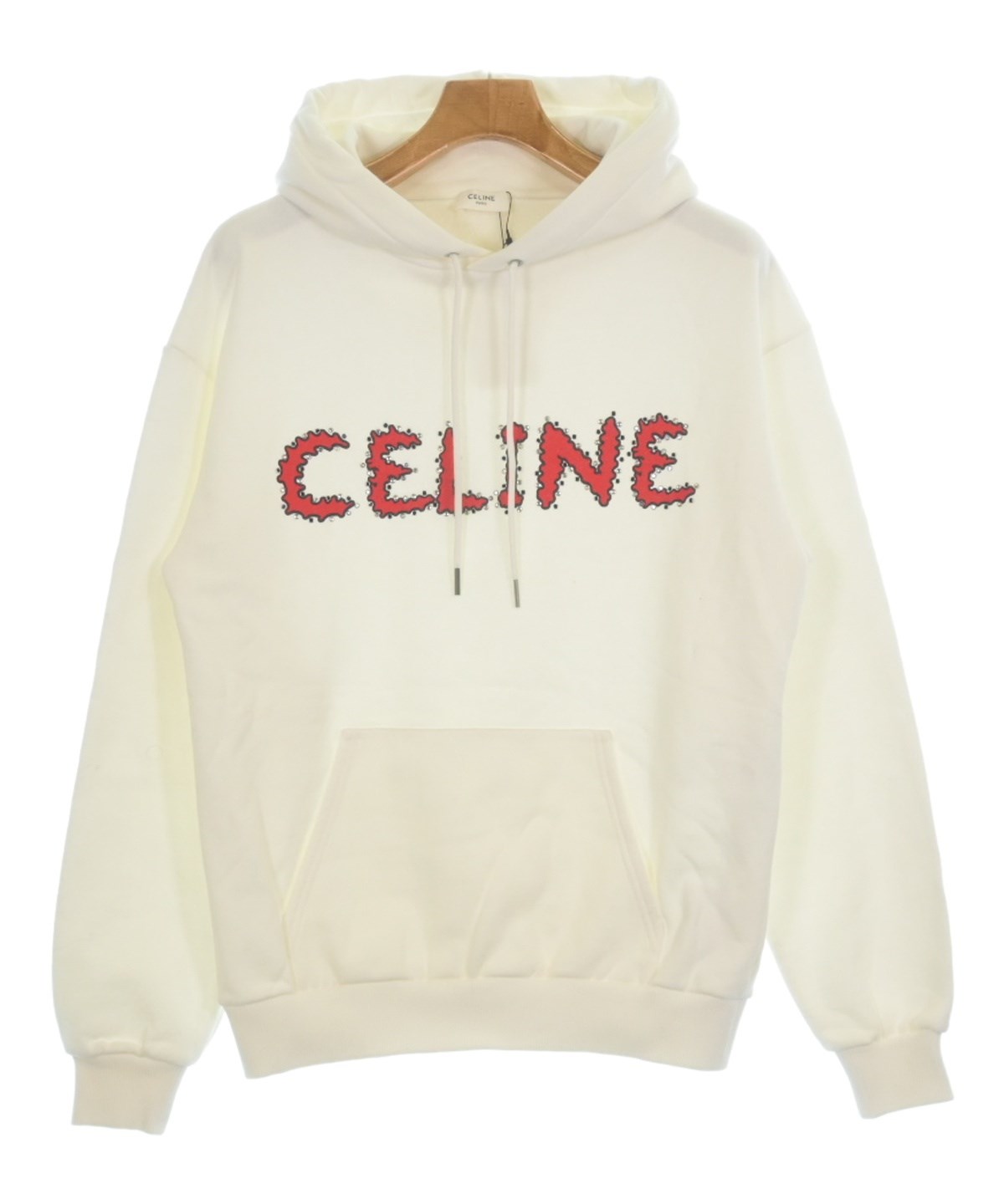 CELINE（セリーヌ）パーカー 白 サイズ:XS メンズ/2200513120037