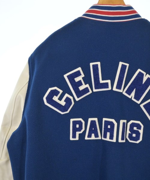 CELINE（セリーヌ）スタジャン 青 サイズ:34(XL位) メンズ/2200513120082