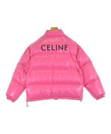 CELINE（セリーヌ）ダウンジャケット/ダウンベスト ピンク サイズ:44(S位) メンズ/2200513120099