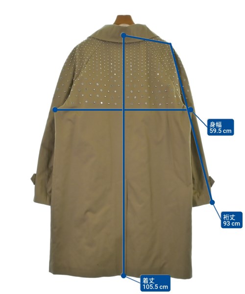 CELINE（セリーヌ）ステンカラーコート ベージュ サイズ:46(M位) メンズ/2200513120112