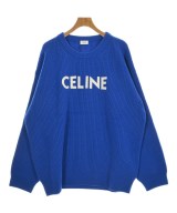 CELINE（セリーヌ）ニット・セーター 青 サイズ:XL メンズ/2200513120136