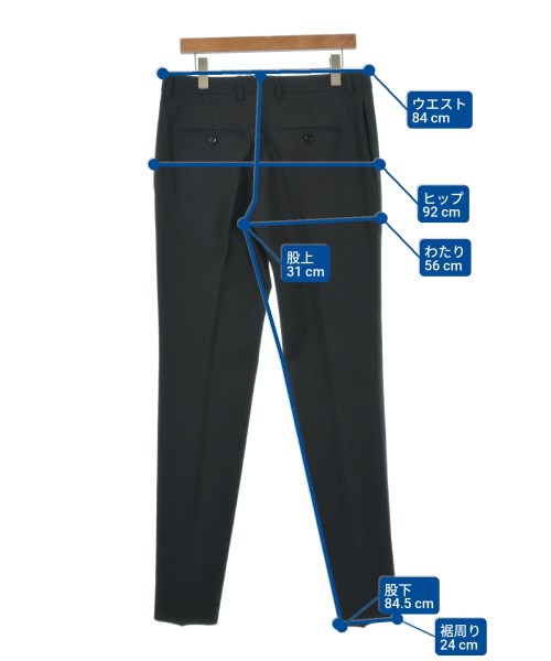 CELINE（セリーヌ）スラックス 黒 サイズ:50(XL位) メンズ/2200513120150