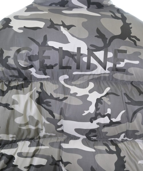 CELINE（セリーヌ）ダウンジャケット/ダウンベスト グレー サイズ:46(M位) メンズ/2200513120167