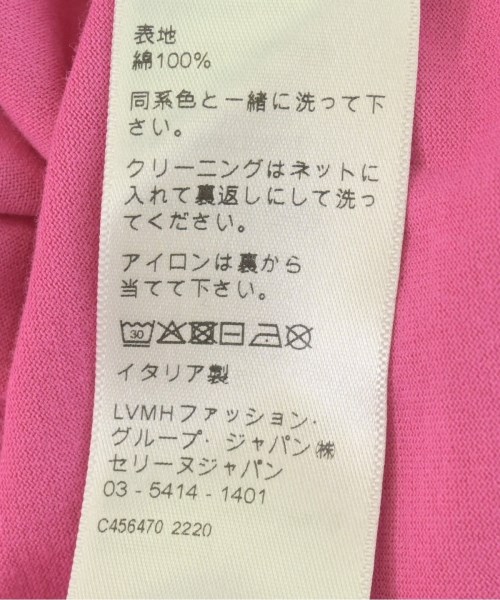 CELINE（セリーヌ）Tシャツ・カットソー ピンク サイズ:S メンズ/2200513120198