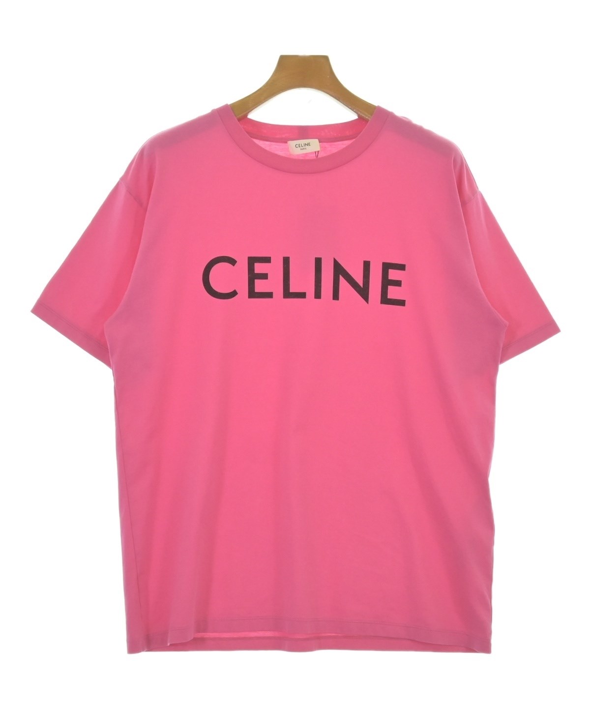 CELINE（セリーヌ）Tシャツ・カットソー ピンク サイズ:S メンズ