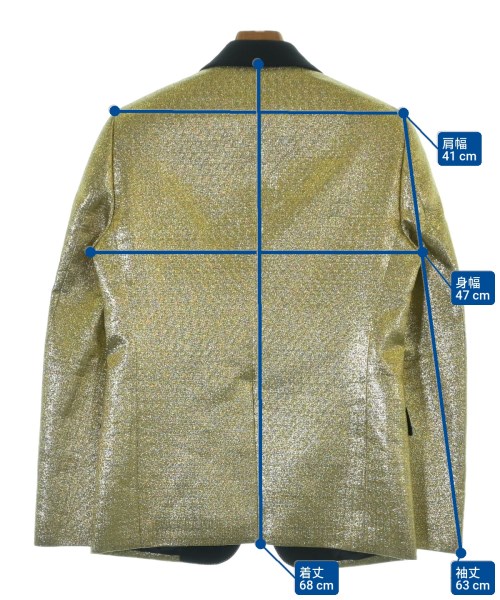 CELINE（セリーヌ）ジャケット ゴールド サイズ:44(S位) メンズ/2200450147029