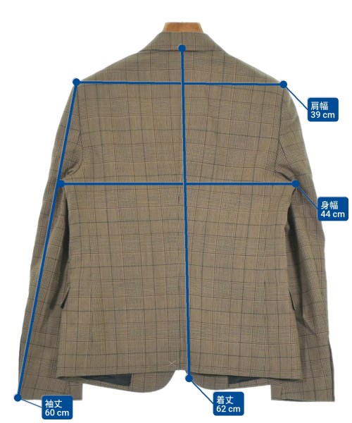 CELINE（セリーヌ）テーラードジャケット 茶 サイズ:36(XS位) レディース/2200634767036