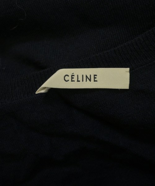 CELINE（セリーヌ）カーディガン 紺 サイズ:S レディース/2200634767111