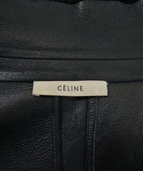 CELINE（セリーヌ）コート 黒 サイズ:36(XS位) レディース/2200634770067