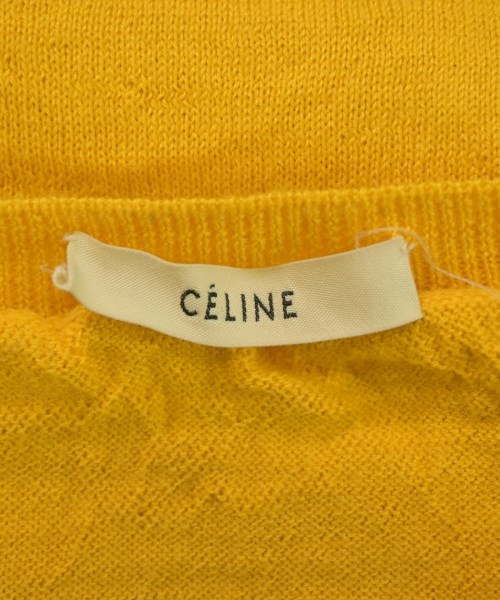 CELINE（セリーヌ）ニット・セーター 黄 サイズ:XS レディース/2200634770166