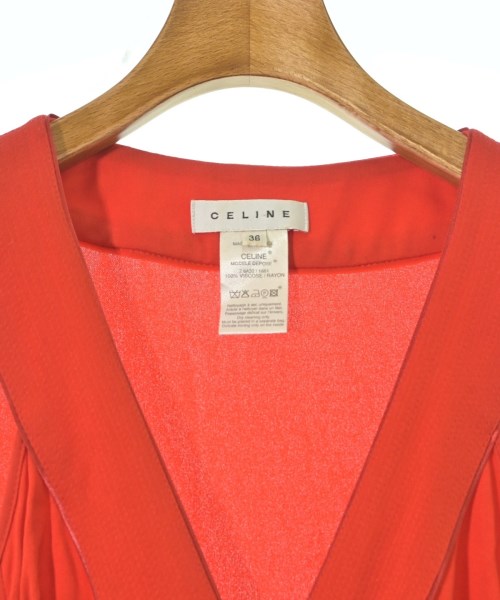 CELINE（セリーヌ）ワンピース 赤 サイズ:36(XS位) レディース/2200632205028