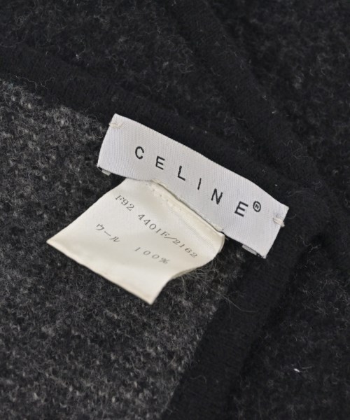 CELINE（セリーヌ）マフラー 黒 サイズ:- レディース/2200635235046