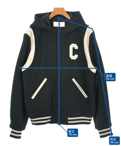 CELINE（セリーヌ）ブルゾン 黒 サイズ:48(L位) メンズ/2200635355034