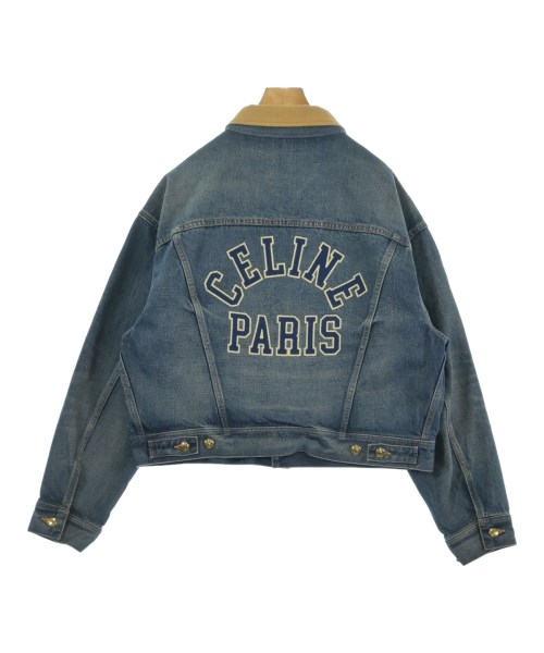 CELINE（セリーヌ）デニムジャケット 紺 サイズ:M レディース/2200635989017
