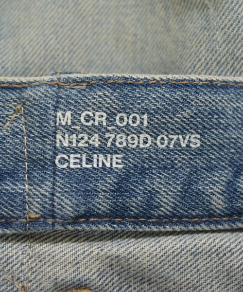 CELINE（セリーヌ）デニムパンツ 青 サイズ:28(L位) レディース/2200635989031