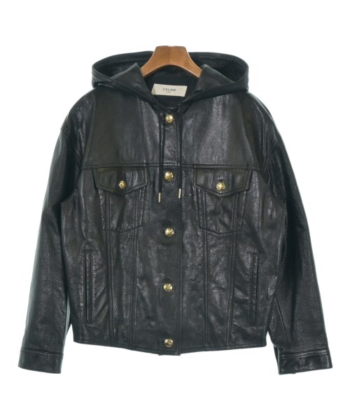 CELINE（セリーヌ）ブルゾン 黒 サイズ:34(XS位) レディース/2200636033016