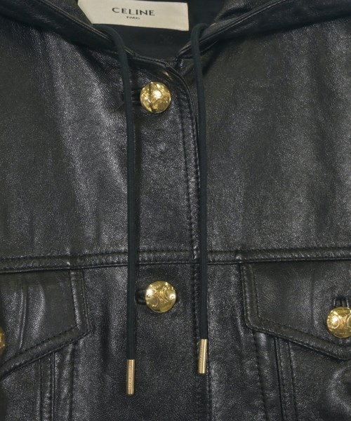 CELINE（セリーヌ）ブルゾン 黒 サイズ:34(XS位) レディース/2200636033016