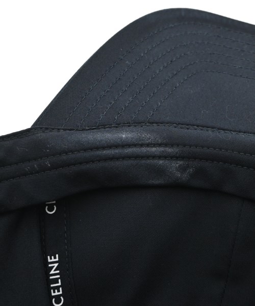CELINE（セリーヌ）キャップ 黒 サイズ:M レディース/2200636370067