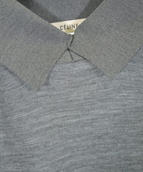 CELINE（セリーヌ）ニット・セーター グレー サイズ:S レディース/2200620005234