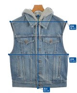 CELINE（セリーヌ）デニムジャケット 青 サイズ:M レディース/2200635592095