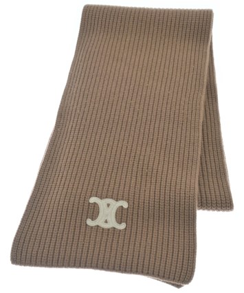 CELINE（セリーヌ）マフラー 茶 サイズ:- メンズ/2200637272032