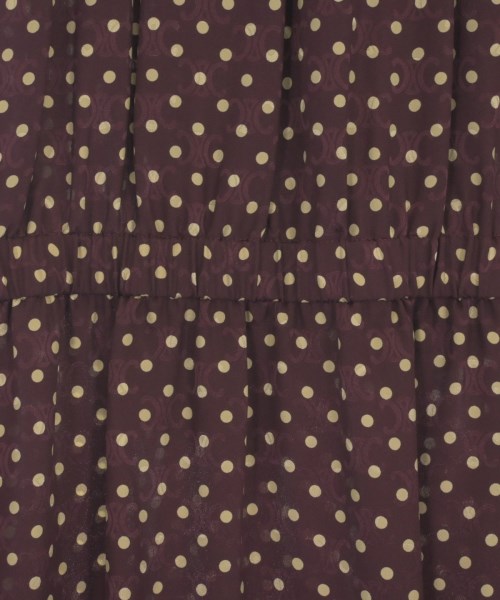 CELINE（セリーヌ）ワンピース 紫 サイズ:36(XS位) レディース/2200635242068