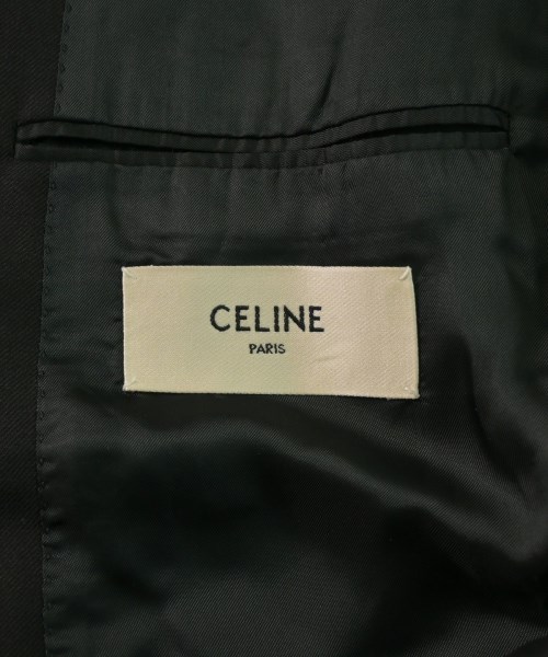 CELINE（セリーヌ）テーラードジャケット 黒 サイズ:46(M位) メンズ/2200637131018