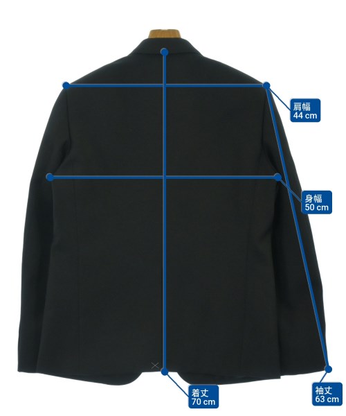 CELINE（セリーヌ）テーラードジャケット 黒 サイズ:48(L位) メンズ/2200638025101