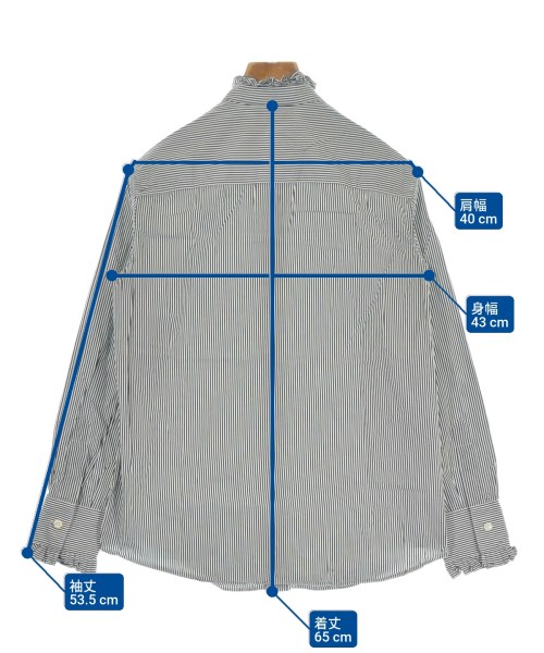 CELINE（セリーヌ）カジュアルシャツ 黒 サイズ:38(S位) レディース/2200638331134