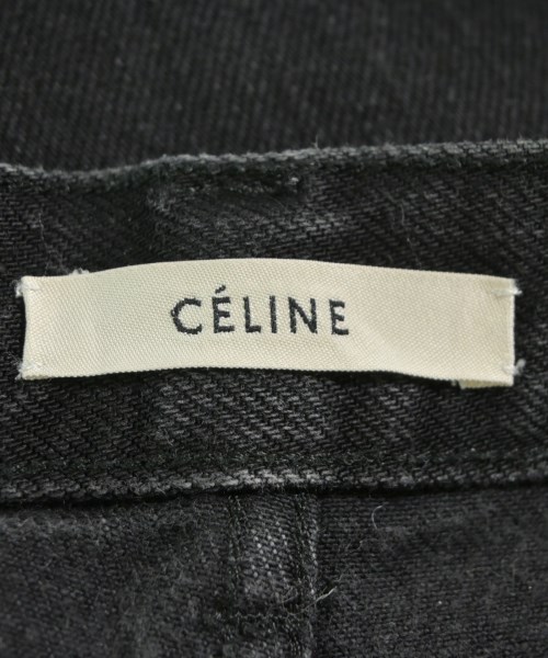 CELINE（セリーヌ）デニムパンツ 黒 サイズ:38(S位) レディース/2200639223049
