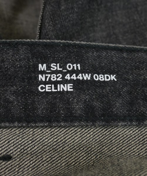 CELINE（セリーヌ）デニムパンツ 黒 サイズ:32(L位) メンズ/2200639367064
