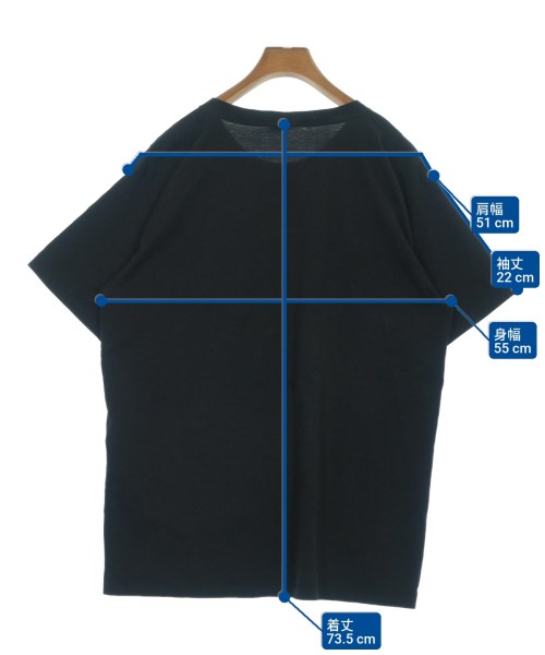 CELINE（セリーヌ）Tシャツ・カットソー 黒 サイズ:XL メンズ/2200639387017