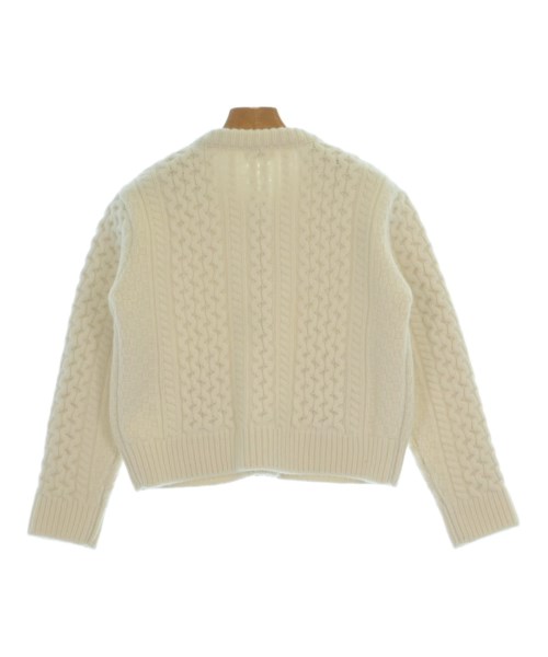 CELINE（セリーヌ）カーディガン 白 サイズ:XS レディース/2200626770037