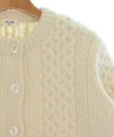 CELINE（セリーヌ）カーディガン 白 サイズ:XS レディース/2200626770037