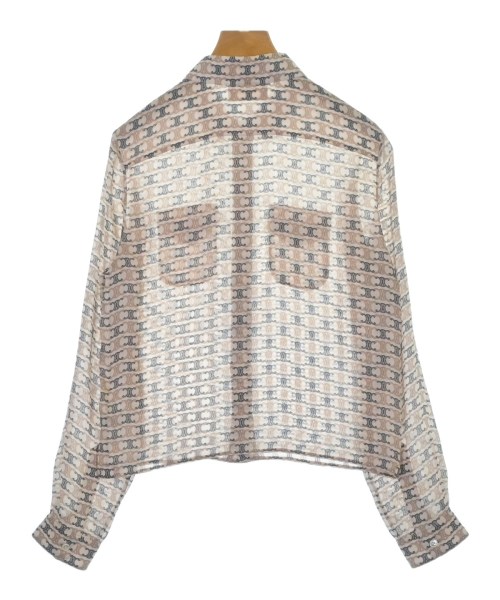 CELINE（セリーヌ）ブラウス ベージュ サイズ:34(XXS位) レディース/2200626770044
