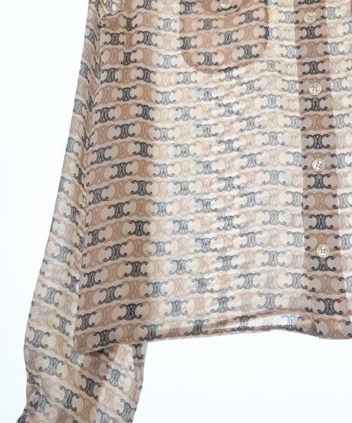 CELINE（セリーヌ）ブラウス ベージュ サイズ:34(XXS位) レディース/2200626770044