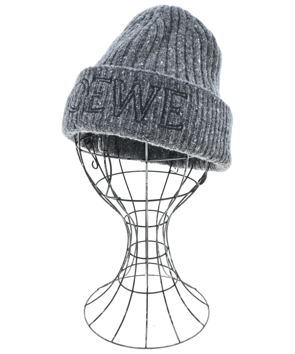 LOEWE（ロエベ）ニットキャップ・ビーニー グレー サイズ:- メンズ