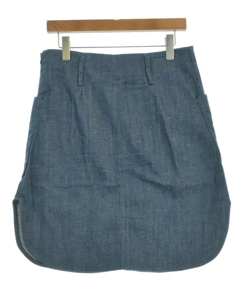 CELINE（セリーヌ）ひざ丈スカート 青 サイズ:40(M位) レディース/2200639557212