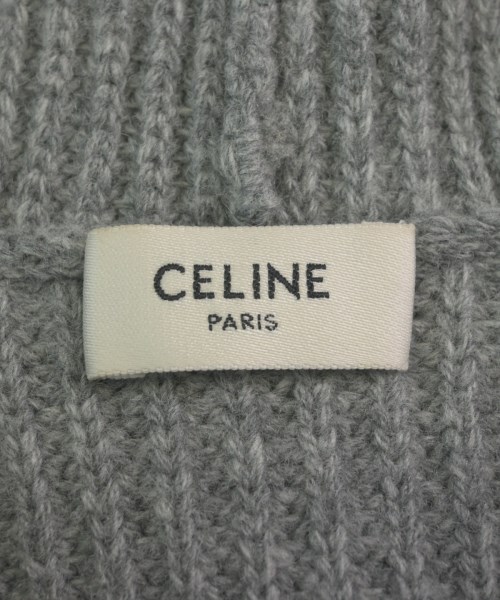 CELINE（セリーヌ）ニット・セーター グレー サイズ:M レディース/2200639377063