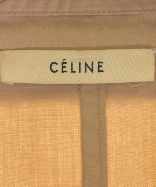 CELINE（セリーヌ）ステンカラーコート ベージュ サイズ:38(S位) レディース/2200627094101