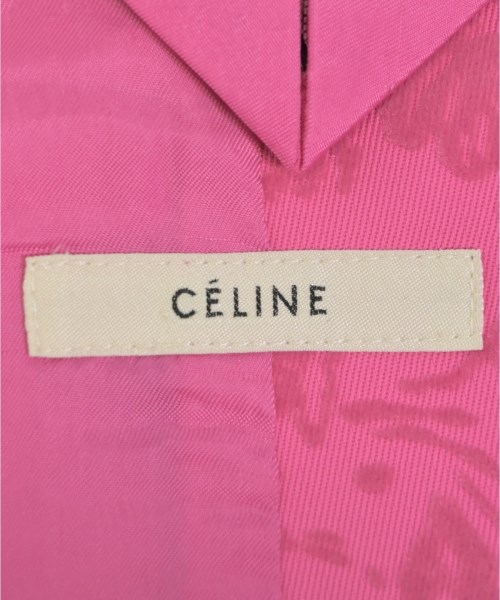CELINE（セリーヌ）チェスターコート ピンク サイズ:34(XXS位) レディース/2200640696092