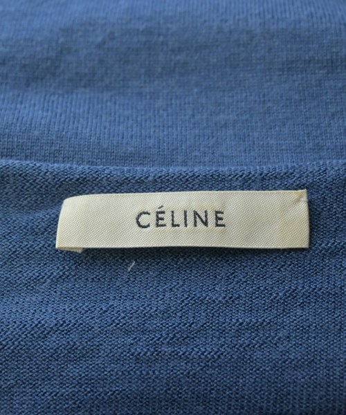 CELINE（セリーヌ）ニット・セーター 青 サイズ:XS レディース/2200640696214