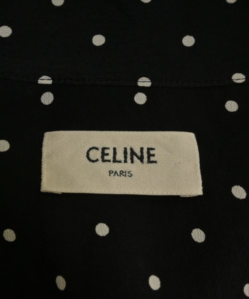 CELINE（セリーヌ）ブラウス 黒 サイズ:34(XS位) レディース/2200640696276
