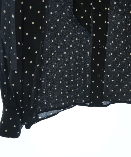 CELINE（セリーヌ）ブラウス 黒 サイズ:34(XS位) レディース/2200640696276