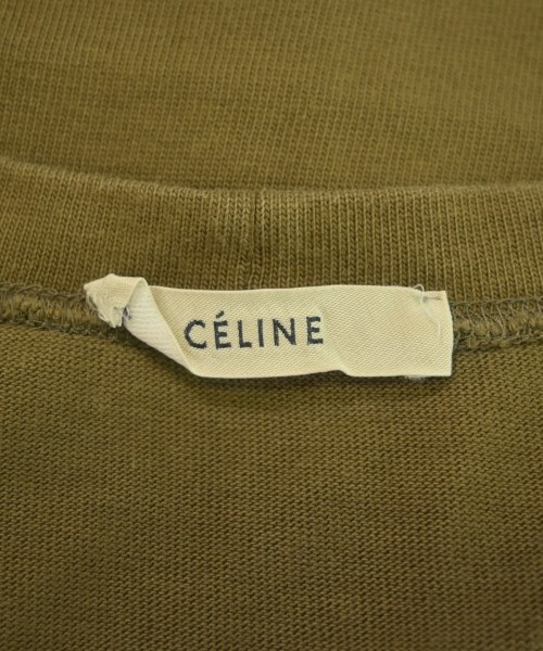CELINE（セリーヌ）Tシャツ・カットソー カーキ サイズ:34(XXS位) レディース/2200640696320