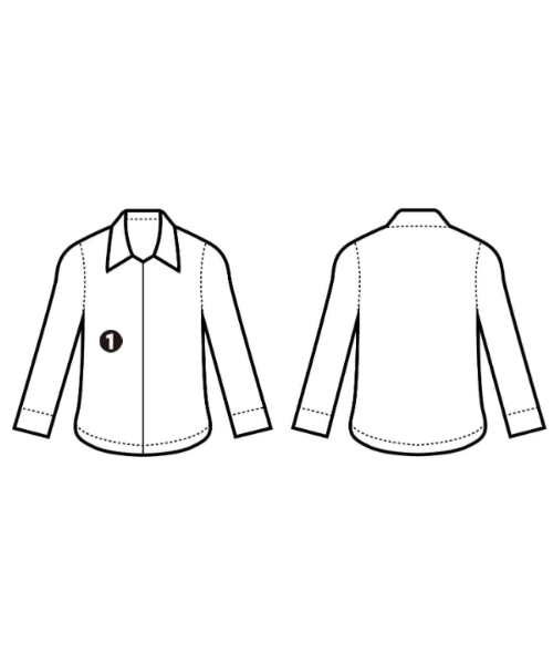 CELINE（セリーヌ）カジュアルシャツ 青 サイズ:38(S位) レディース/2200640696351