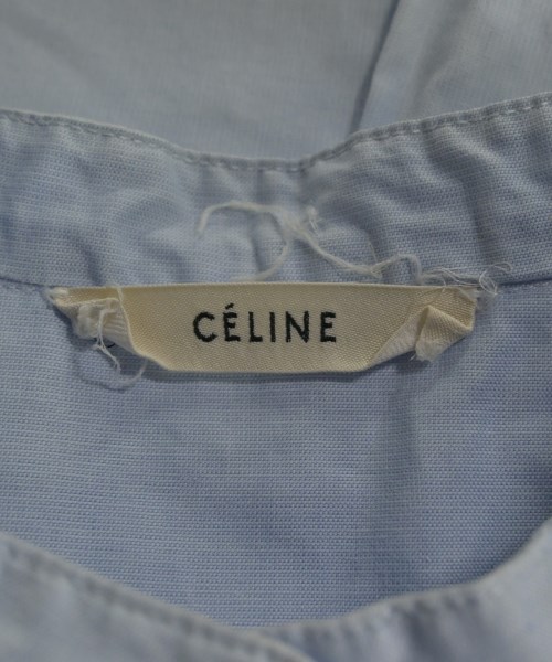 CELINE（セリーヌ）カジュアルシャツ 青 サイズ:38(S位) レディース/2200640696351
