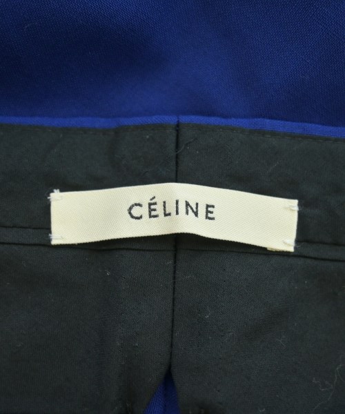 CELINE（セリーヌ）スラックス 青 サイズ:36(XS位) レディース/2200640696481
