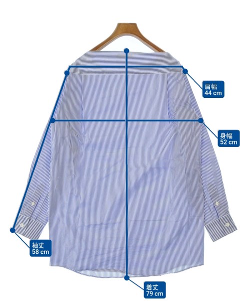 CELINE（セリーヌ）カジュアルシャツ 紺 サイズ:34(XS位) レディース/2200641490057