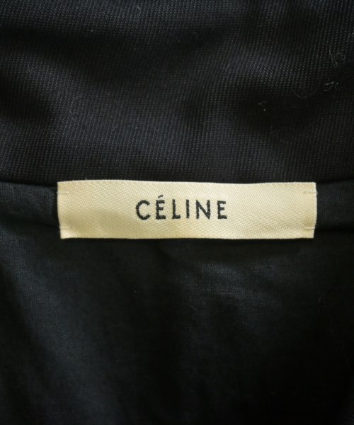 CELINE（セリーヌ）ステンカラーコート 黒 サイズ:34(XXS位) レディース/2200642103017